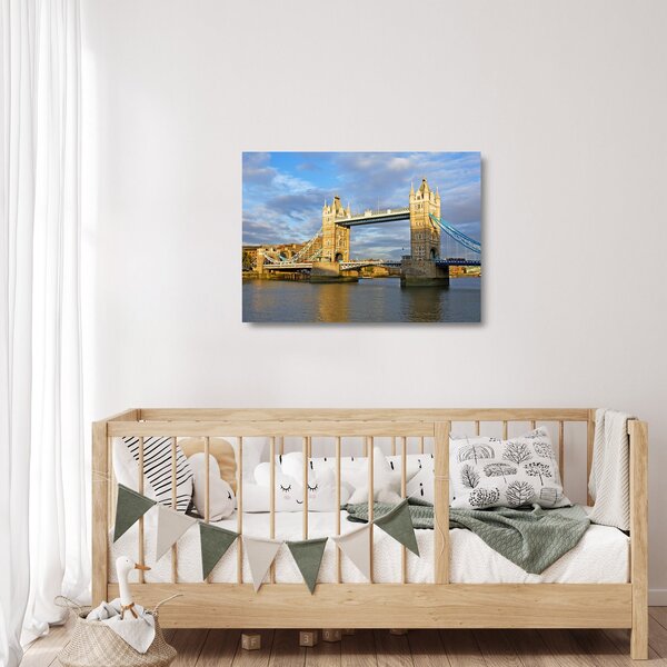 Üveg kép - Tower Bridge (70x50 cm)