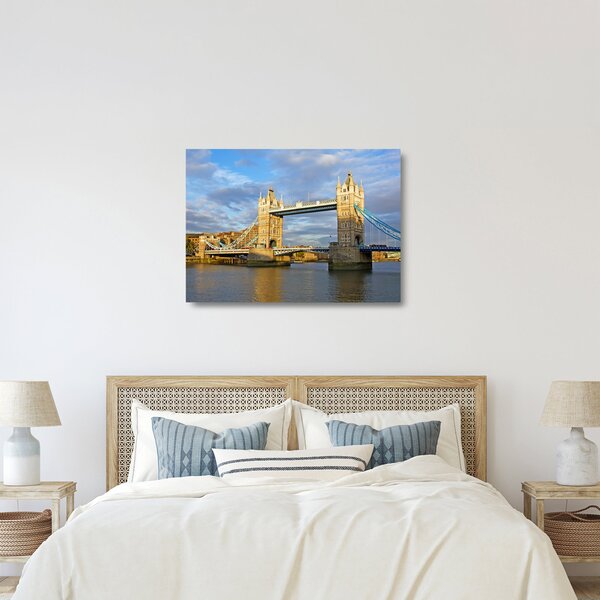 Üveg kép - Tower Bridge (70x50 cm)