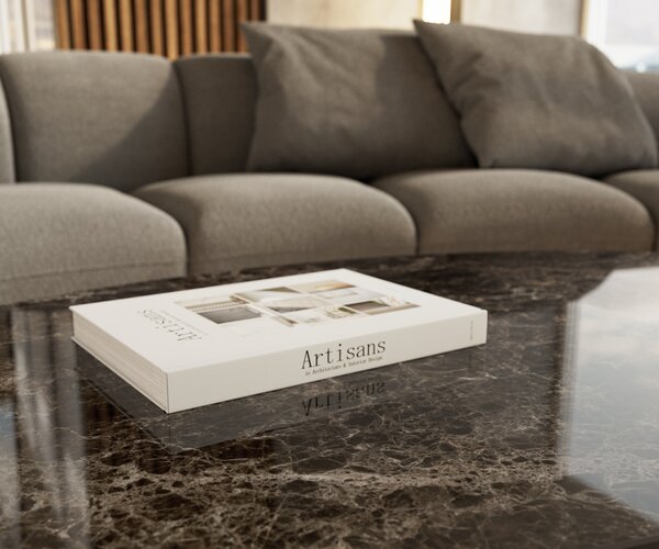 DELIFE Dohányzóasztal Edge ovális 140x80 cm kerámia Laminam® Emperador Extra Lucidato sötétbarna Sarity fém fekete