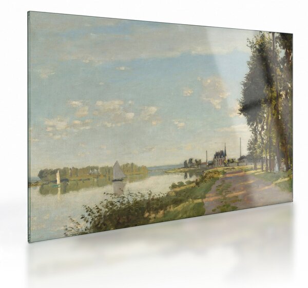 Üveg kép - Claude Monet, Argenteuil, reprodukciók (70x50 cm)