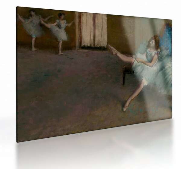 Üveg kép - Edgar Degas, Before the Ballet, reprodukciók (70x50 cm)