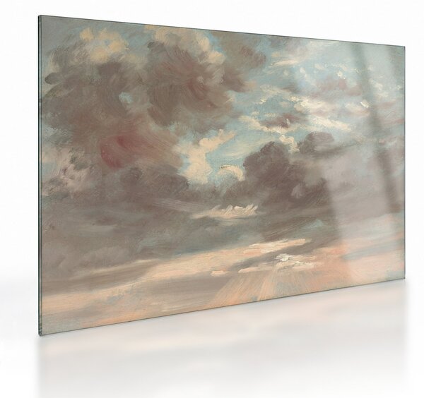 Üveg kép - John Constable, Cloud Study Stormy Sunset, reprodukciók (70x50 cm)