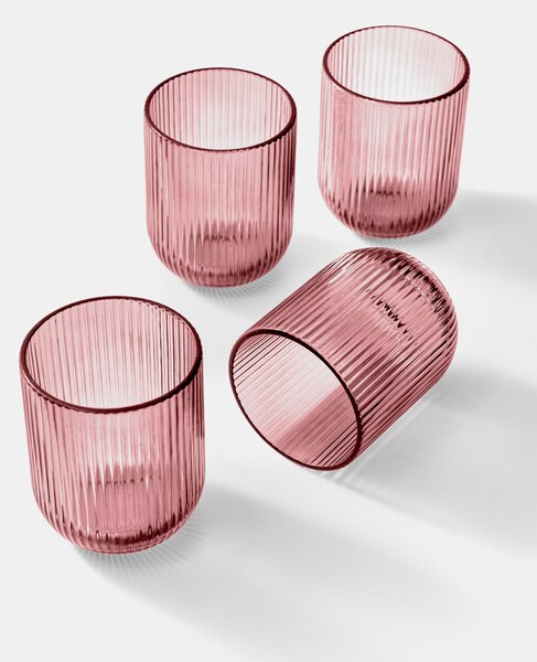 Sinsay - 4 pohár - pasztellpink