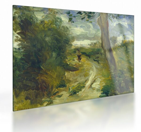 Üveg kép - Auguste Renoir, Landscape between Storms, reprodukciók (70x50 cm)