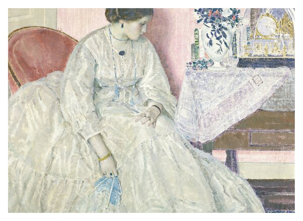 Üveg kép - Frederick Carl Frieseke, Memories, reprodukciók (70x50 cm)