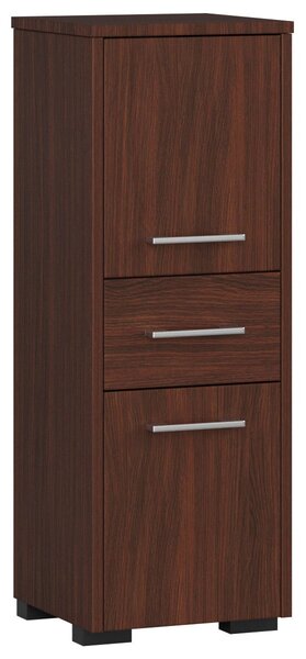Fürdőszobaszekrény Fulgor 2D 1SZ (wenge). Akció -23%