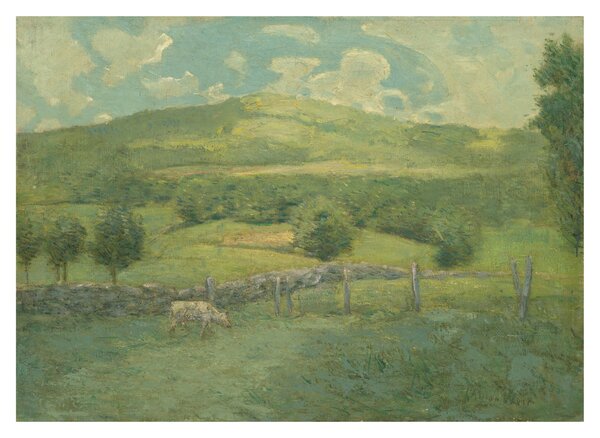 Üveg kép - Julian Alden Weir, Obweebetuck, reprodukciók (70x50 cm)