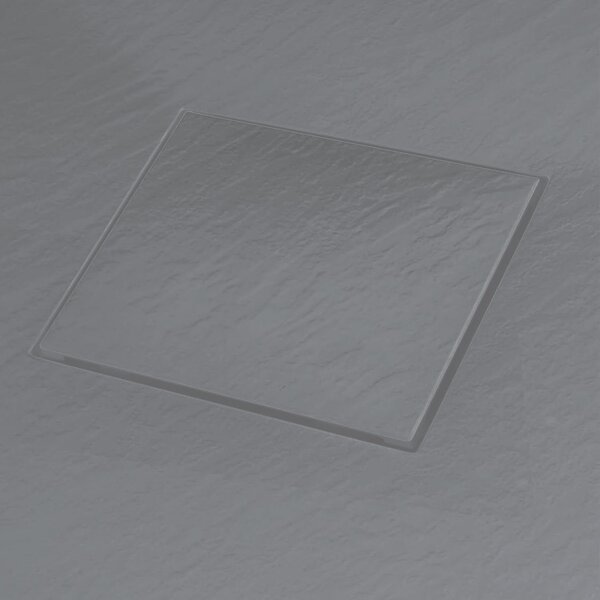 Rea Magnum, SMC zuhanytálca 90x90cm, szürke, REA-K4106