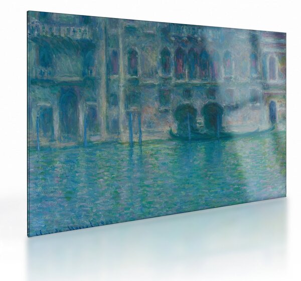Üveg kép - Claude Monet, Palazzo da Mula, Venice, reprodukciók (70x50 cm)