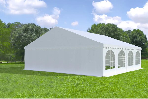 Party sátor 8x8 m MAX 2 m - tűzálló szín fehér