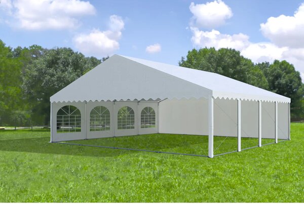 Party sátor 8x8 m MAX 2 m - tűzálló szín fehér