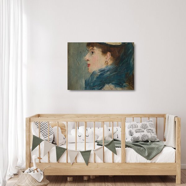 Üveg kép - Edouard Manet, Portrait of a Lady, reprodukciók (70x50 cm)