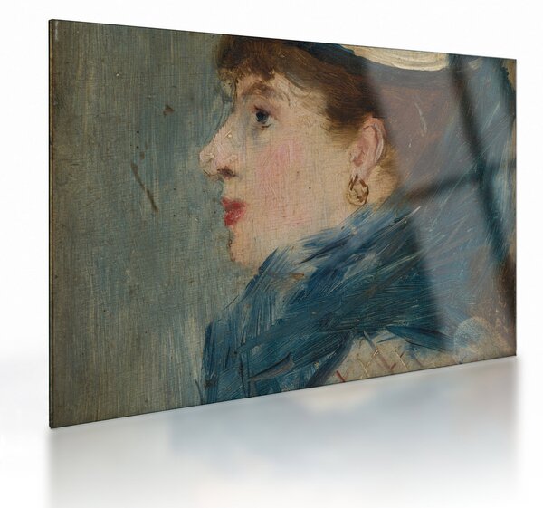 Üveg kép - Edouard Manet, Portrait of a Lady, reprodukciók (70x50 cm)