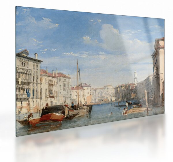 Üveg kép - Richard Parkes Bonington, The Grand Canal, reprodukciók (70x50 cm)