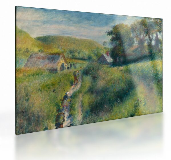 Üveg kép - Auguste Renoir, The Mussel Harvest, reprodukciók (70x50 cm)