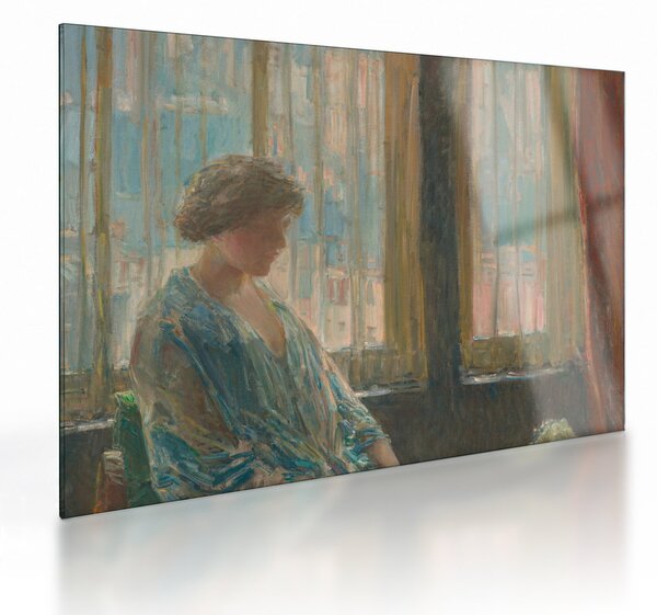 Üveg kép - Childe Hassam, The New York Window, reprodukciók (70x50 cm)
