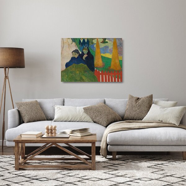 Üveg kép - Paul Gauguin, Arlésiennes (Mistral) , reprodukciók (70x50 cm)