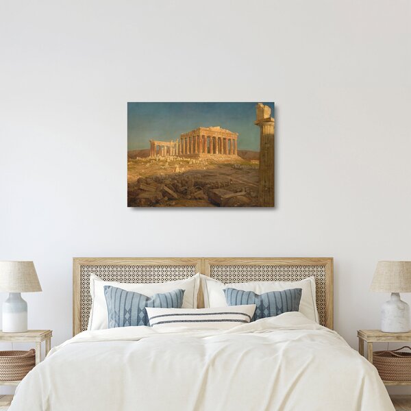Üveg kép - Frederic Edwin Church, The Parthenon, reprodukciók (70x50 cm)