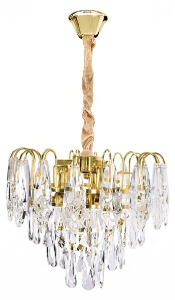 Kristály függőlámpa SWE078-CP 30cm GOLD