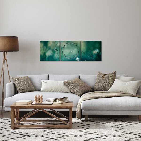 Kép - A fű részlete (órával) (90x30 cm)