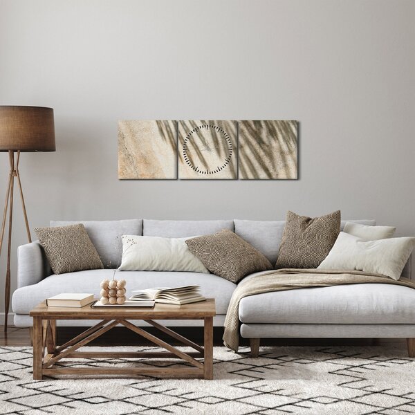 Kép - Árnyak (órával) (90x30 cm)