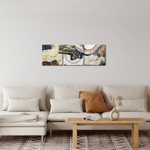Kép - Design márvány (órával) (90x30 cm)