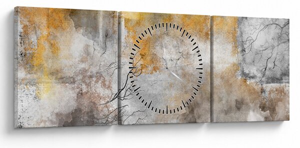 Kép - Absztrakció (órával) (90x30 cm)