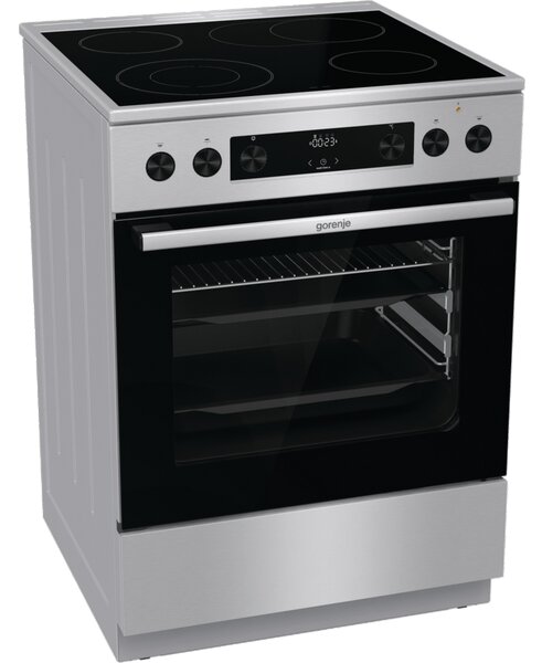 Gorenje GECS6C70XPA Kerámialapos Tűzhely