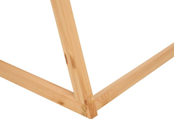 Gyerekágy Tipi Fenyő SAURAT 90 x 200 cm Világosbarna