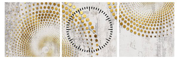 Kép - Beton design (órával) (90x30 cm)