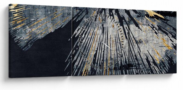 Kép - Absztrakció (órával) (90x30 cm)