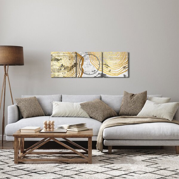 Kép - Kollázs (órával) (90x30 cm)