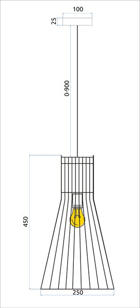 Mennyezeti lámpa APP1350-1CP