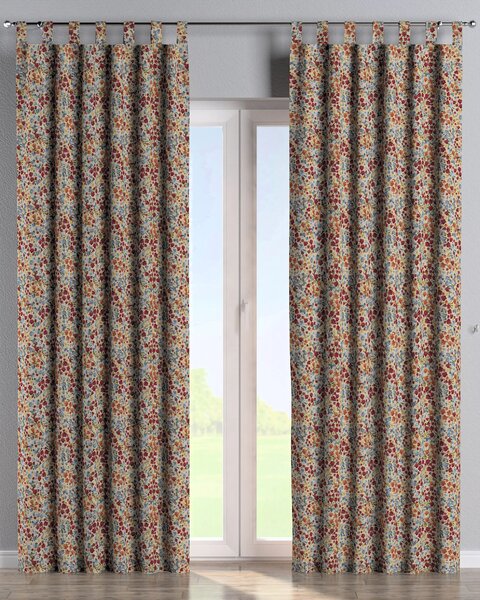 Füles függöny termék színe színes szövet fonott, mintás