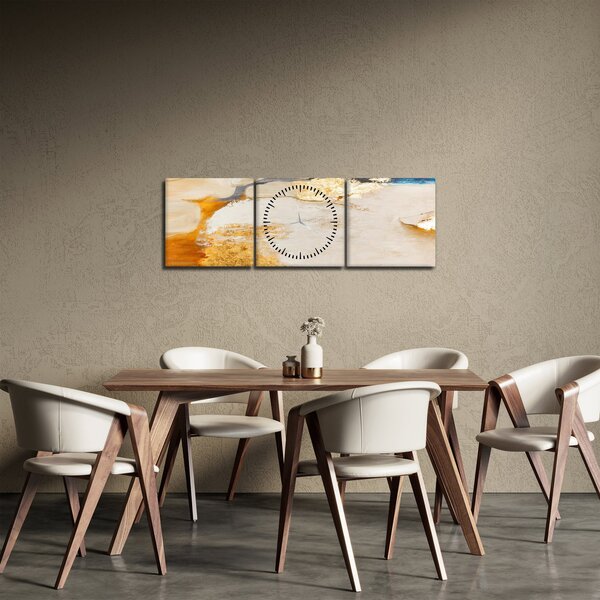Kép - Absztrakció (órával) (90x30 cm)
