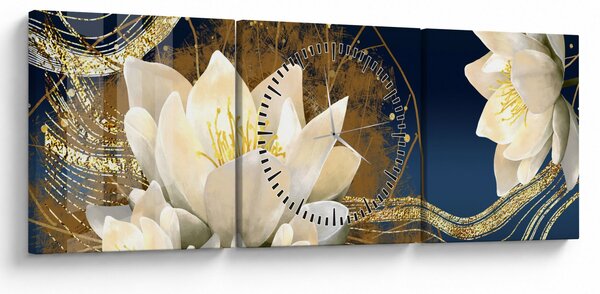 Kép - Kollázs (órával) (90x30 cm)