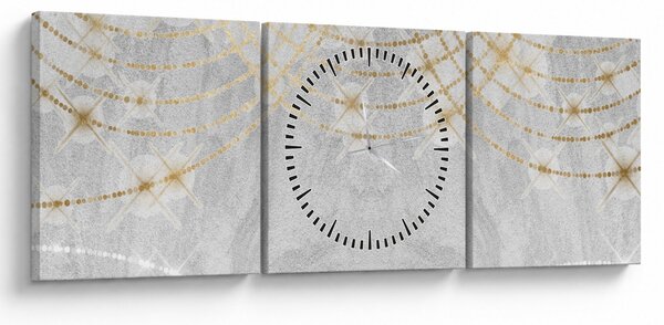 Kép - Dizájnos beton (órával) (90x30 cm)