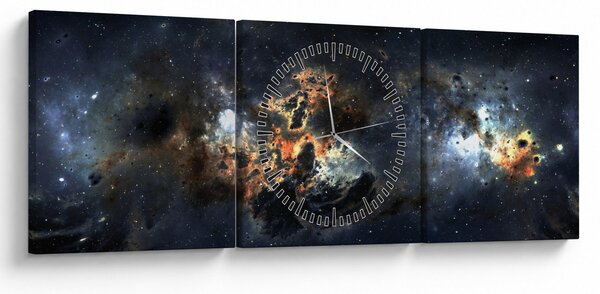 Kép - Az Univerzum a Nebulával (órával) (90x30 cm)