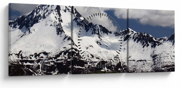 Kép - Kenai Fjordok Nemzeti Park (órával) (90x30 cm)