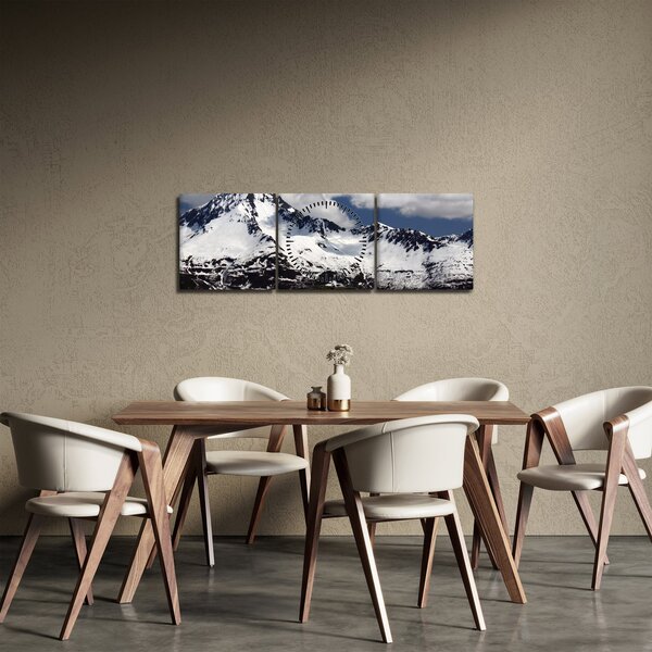 Kép - Kenai Fjordok Nemzeti Park (órával) (90x30 cm)