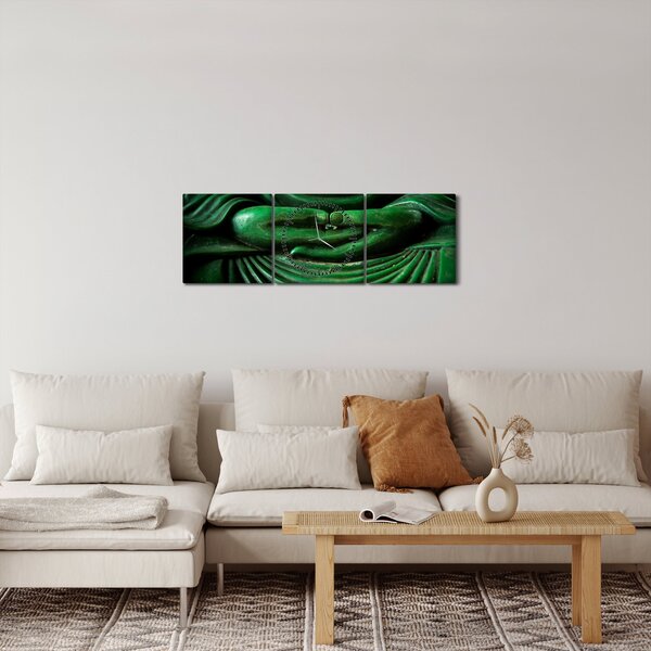 Kép - Buddha keze (órával) (90x30 cm)
