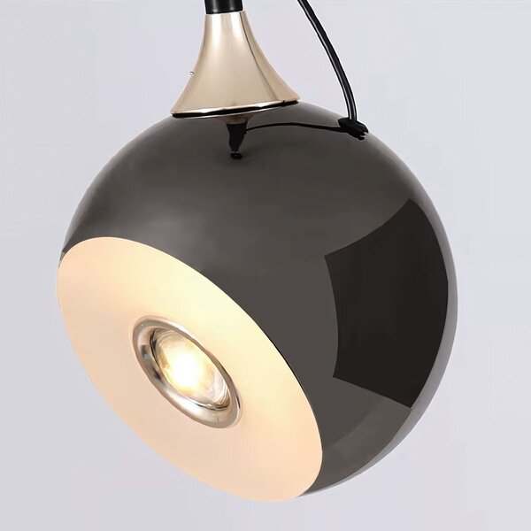 Mennyezeti lámpa LED G087-1CP BLACK CHROME