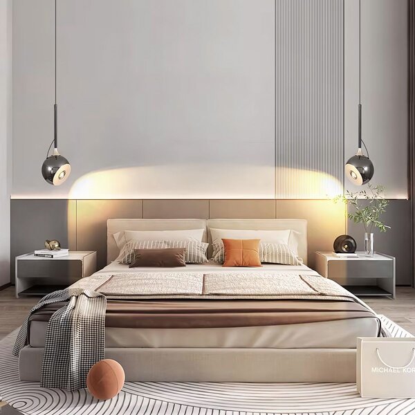 Mennyezeti lámpa LED G087-1CP BLACK CHROME