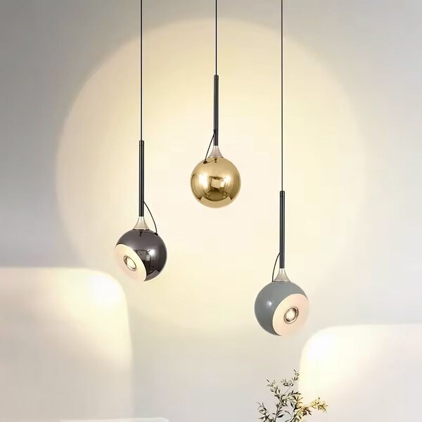 Mennyezeti lámpa LED G087-1CP BLACK CHROME