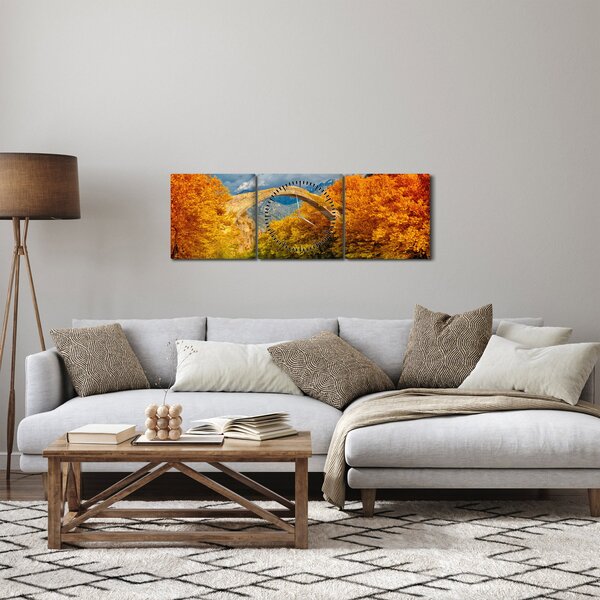 Kép - Konitsa híd (órával) (90x30 cm)