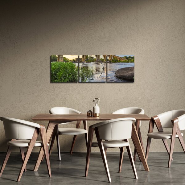 Kép - Richmond vasúti híd (órával) (90x30 cm)