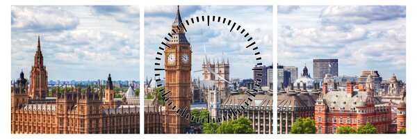 Kép - Big Ben (órával) (90x30 cm)