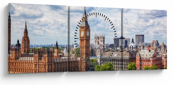 Kép - Big Ben (órával) (90x30 cm)