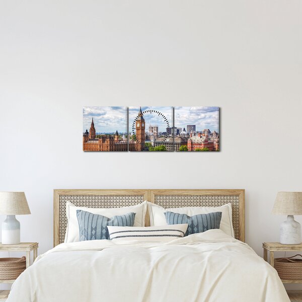 Kép - Big Ben (órával) (90x30 cm)