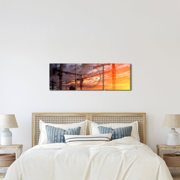 Kép - Építési terület (órával) (90x30 cm)